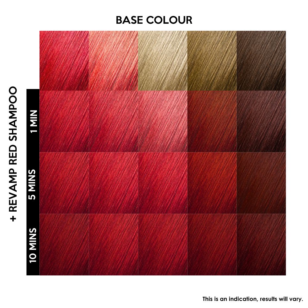 Attitude Hair Dye - Revamp Red Colour Shampoo Kleurbeschermende shampoo - Rood